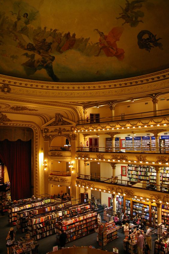 el ateneo buenos aires bookstore