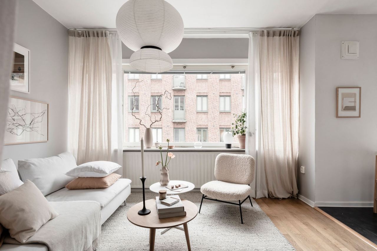 Scandinavian studio apartment