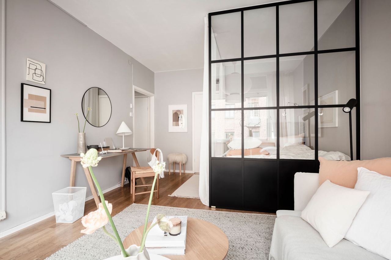 Scandinavian studio apartment